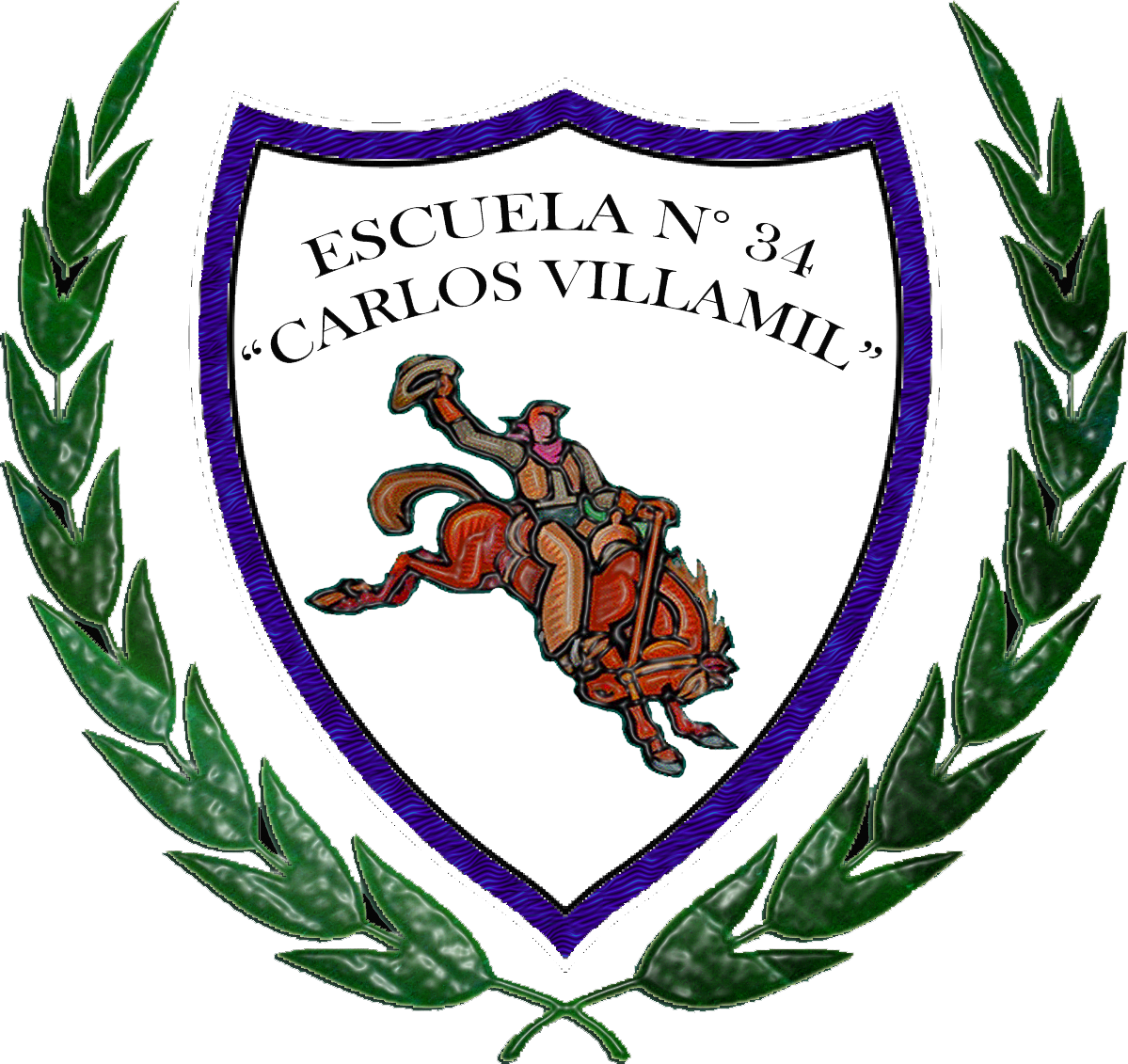 Logo de la escuela 34 Carlos Villamil